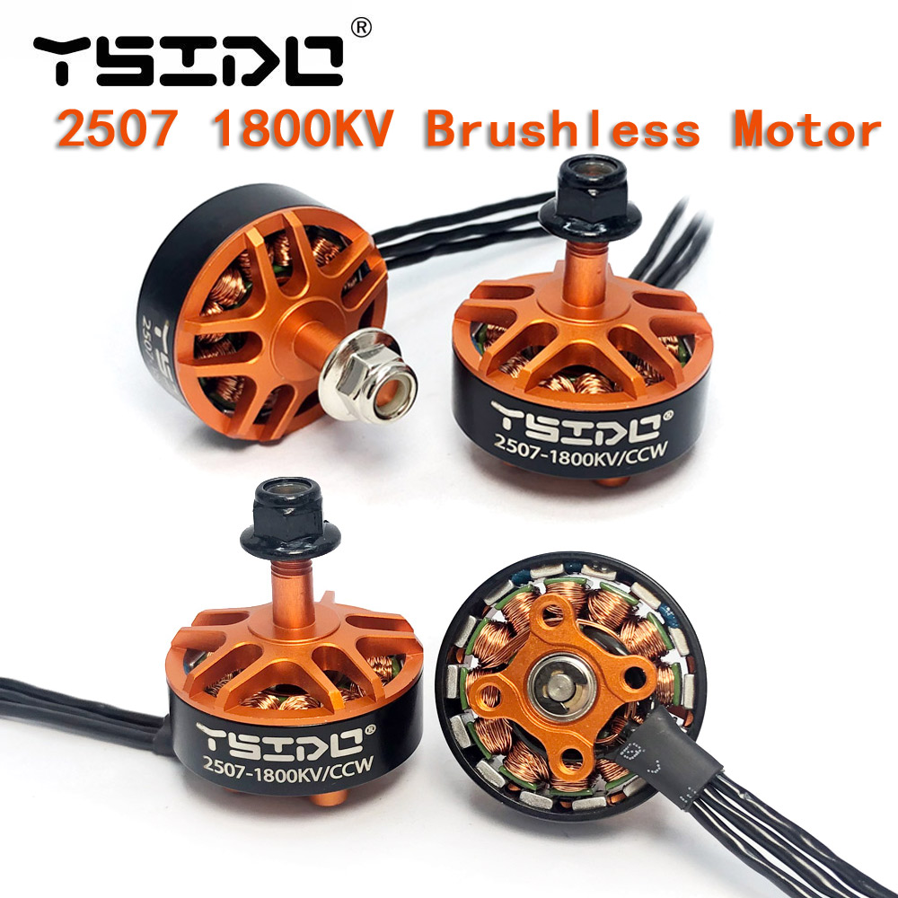 Drone Battery 6S - YSIDO 2507 1800KV 3-6S Brushless Motor