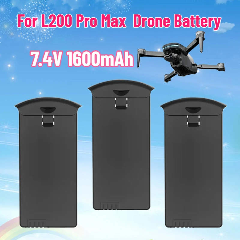 Drone Battery Li-Ion - New Drone Battery 7.4V 1600mAh for