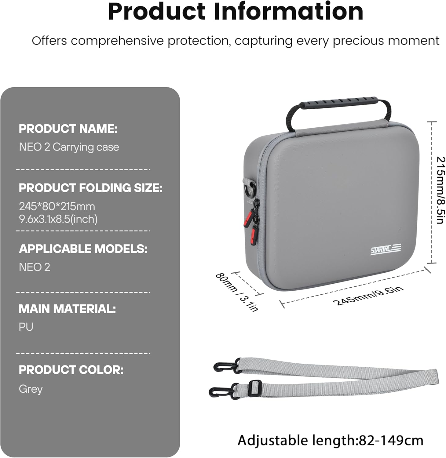STARTRC Neo 2 Portable PU Shou - Drone Battery Bag review and price