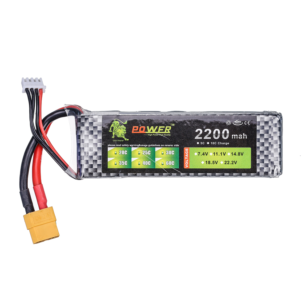 3S 11.1V 35C Lipo Battery 2200 - Drone Battery 3S review and price