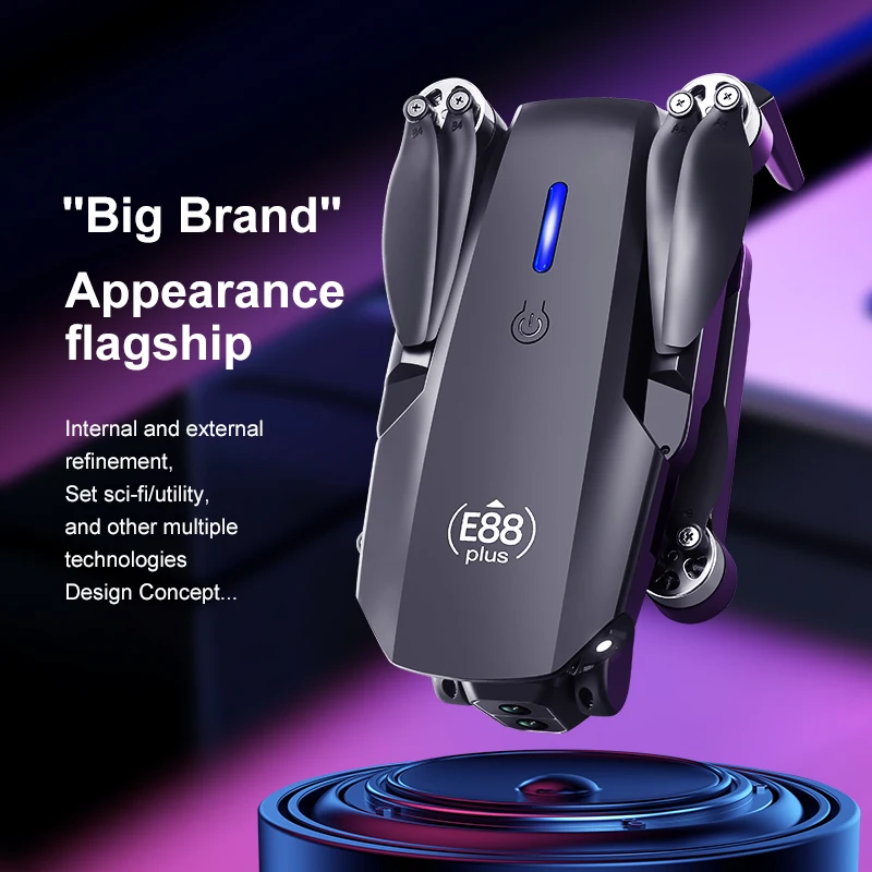 New E88 Plus Quadcopter Drone: - Drone Battery Case review and price