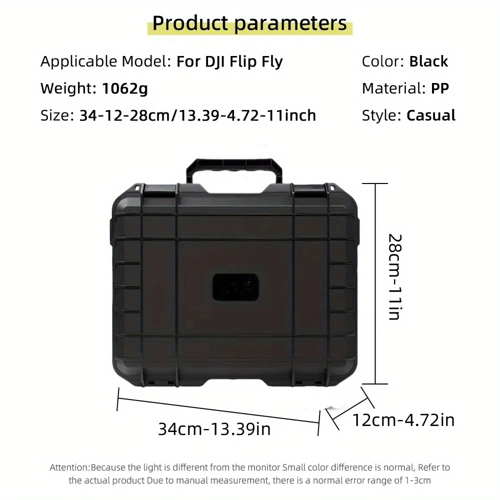For DJI Flip Hard-Shell Storag - Drone Battery Bag review and price