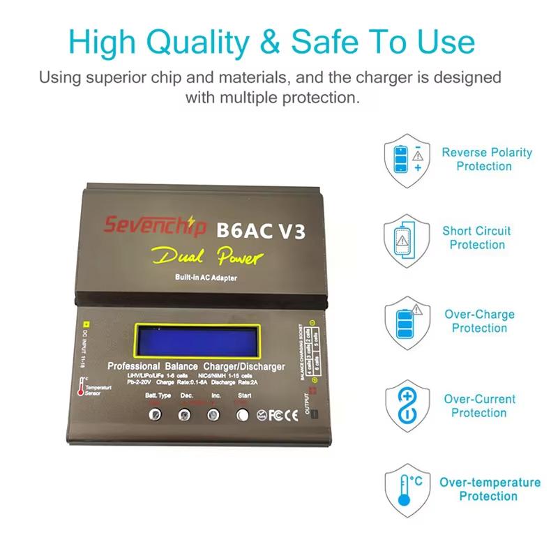 iMax B6AC V3 New 80W Smart Dig - Drone Battery Smart review and price
