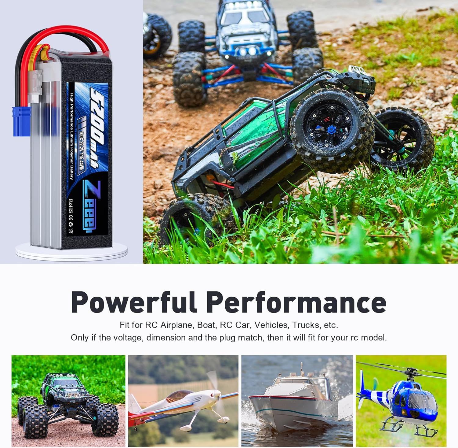 Zeee 6S 5200mAh Lipo Battery 2 - Drone Battery 6S review and price